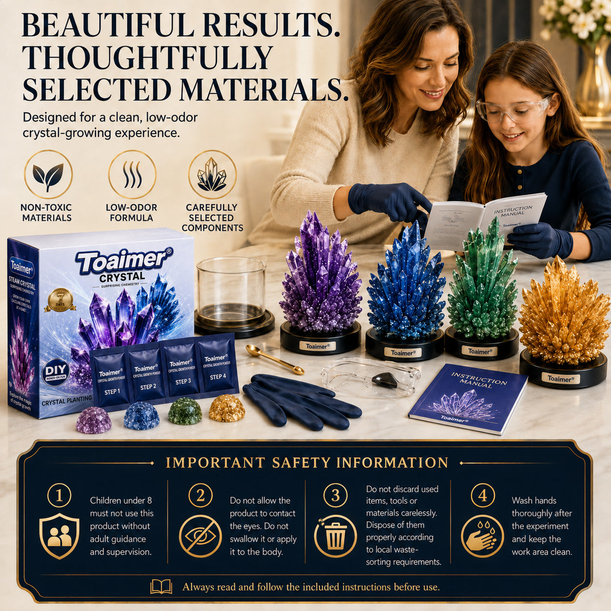 💎2️⃣Save 50% Today | Toaimer® CrystalGenesis — Grow Your Own Luxury Crystal Jewelry💎