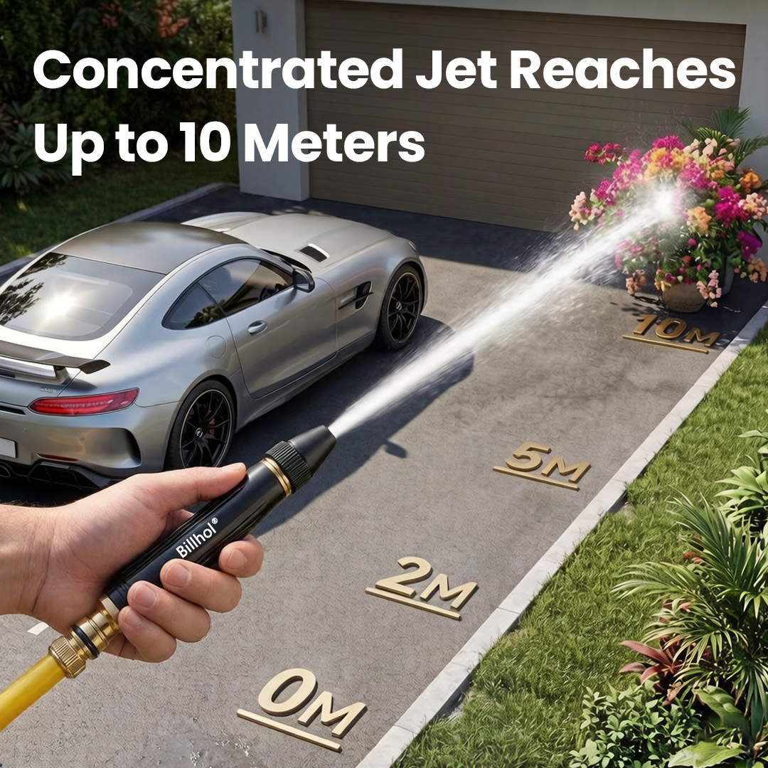 Enjoy 50% OFF for adding the second one🏀丨Billhol® 🏆Home high-pressure car wash water gun , a must-have for watering plants and vegetables, and car washing (Copy)