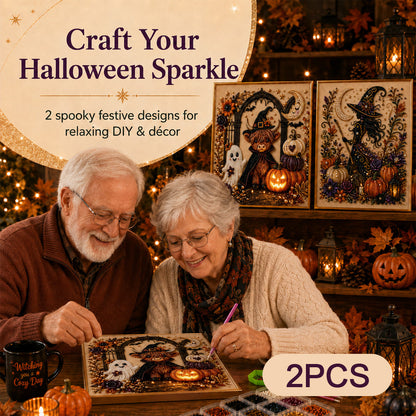 🔥 Last Day: 49% Off – SVOZK®👻✨ Halloween Bead Art DIY Kit – Turn tiny beads into cute yet spooky magic