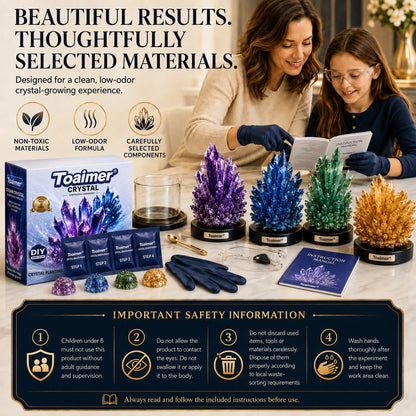💎2️⃣Save 50% Today | Toaimer® CrystalGenesis — Grow Your Own Luxury Crystal Jewelry💎