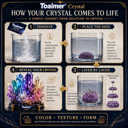 💎2️⃣Save 50% Today | Toaimer® CrystalGenesis — Grow Your Own Luxury Crystal Jewelry💎