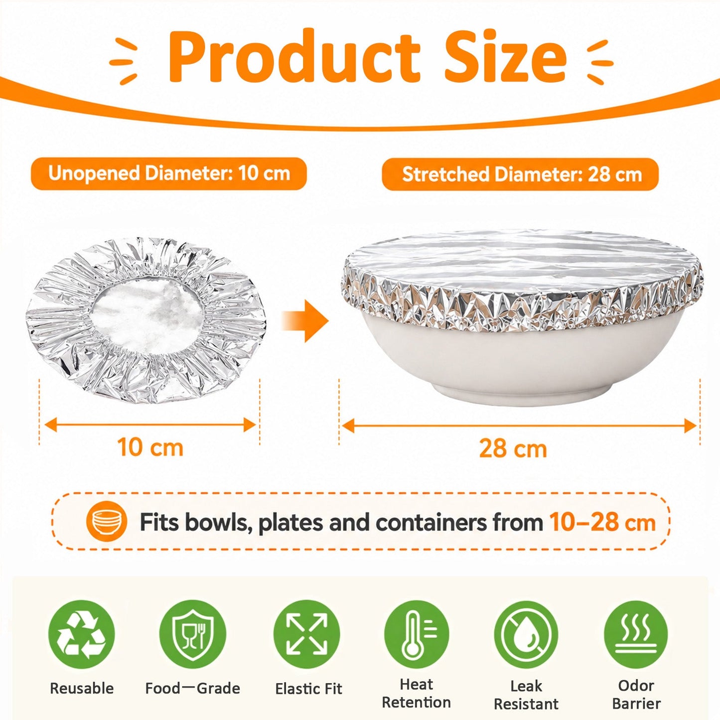 Food covers for home takeaways and snacks