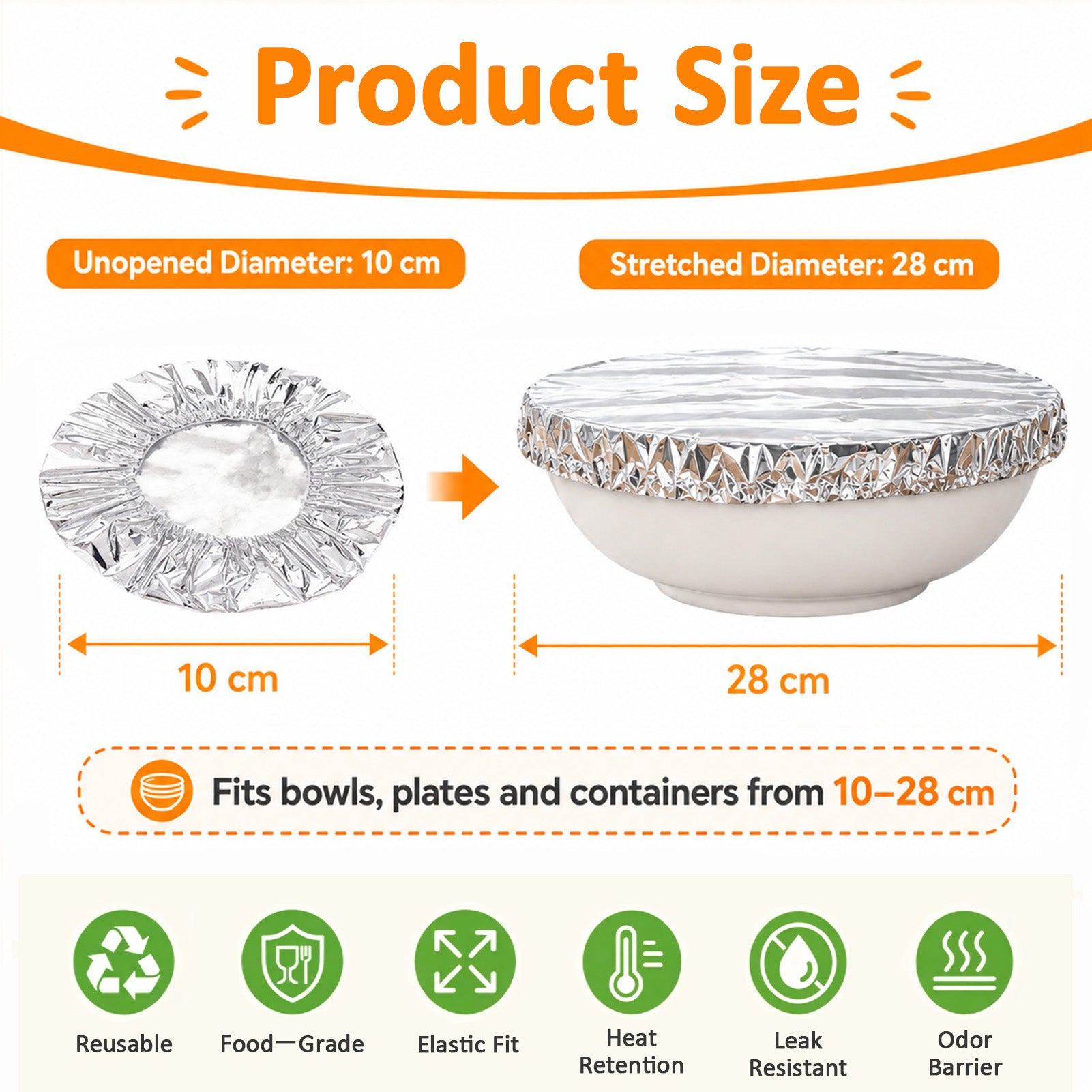 Food covers for home takeaways and snacks
