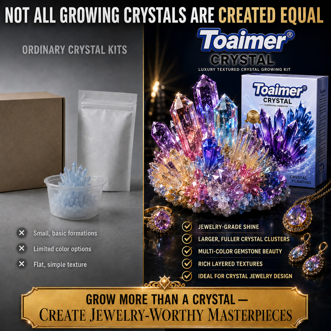 💎2️⃣Save 50% Today | Toaimer® CrystalGenesis — Grow Your Own Luxury Crystal Jewelry💎