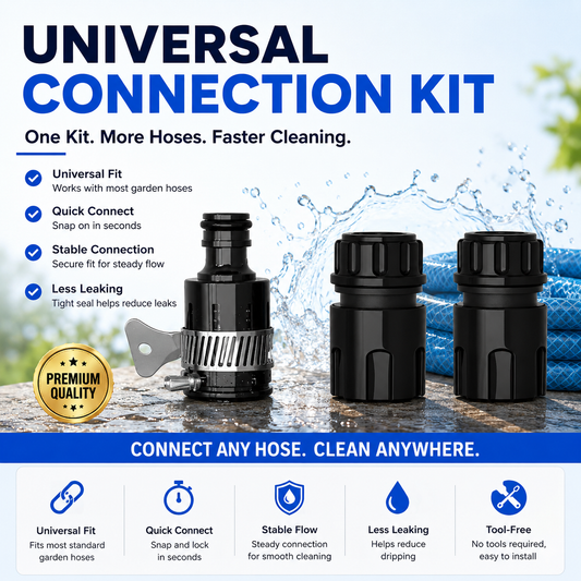 Enjoy 30% OFF Billhol® Universal Connection Kit for High-Pressure Water Gun