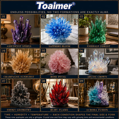 💎2️⃣Save 50% Today | Toaimer® CrystalGenesis — Grow Your Own Luxury Crystal Jewelry💎