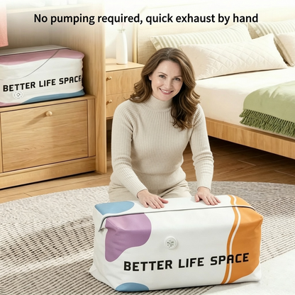 LAST DAY BUY 2 GET 1 FREE!!🏢🏢SVOZK® No-Pump 3D Vacuum Storage Bags Ultimate All-in-One Organizer for Clothes, Toys, Books, Stuffed Animals & Absolutely Everything!