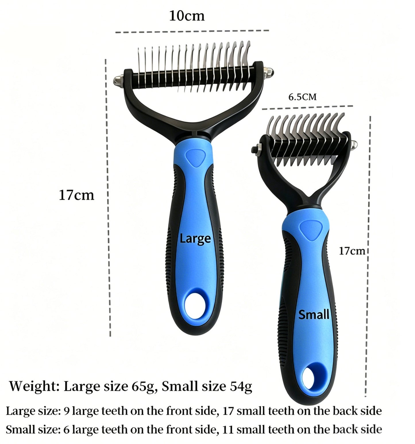 70% OFF | Billhol® Double-Sided Pet Grooming Comb – Gentle Detangling & Shedding Tool for Dogs & Cats