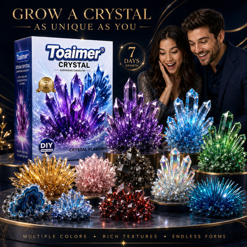 💎2️⃣Save 50% Today | Toaimer® CrystalGenesis — Grow Your Own Luxury Crystal Jewelry💎