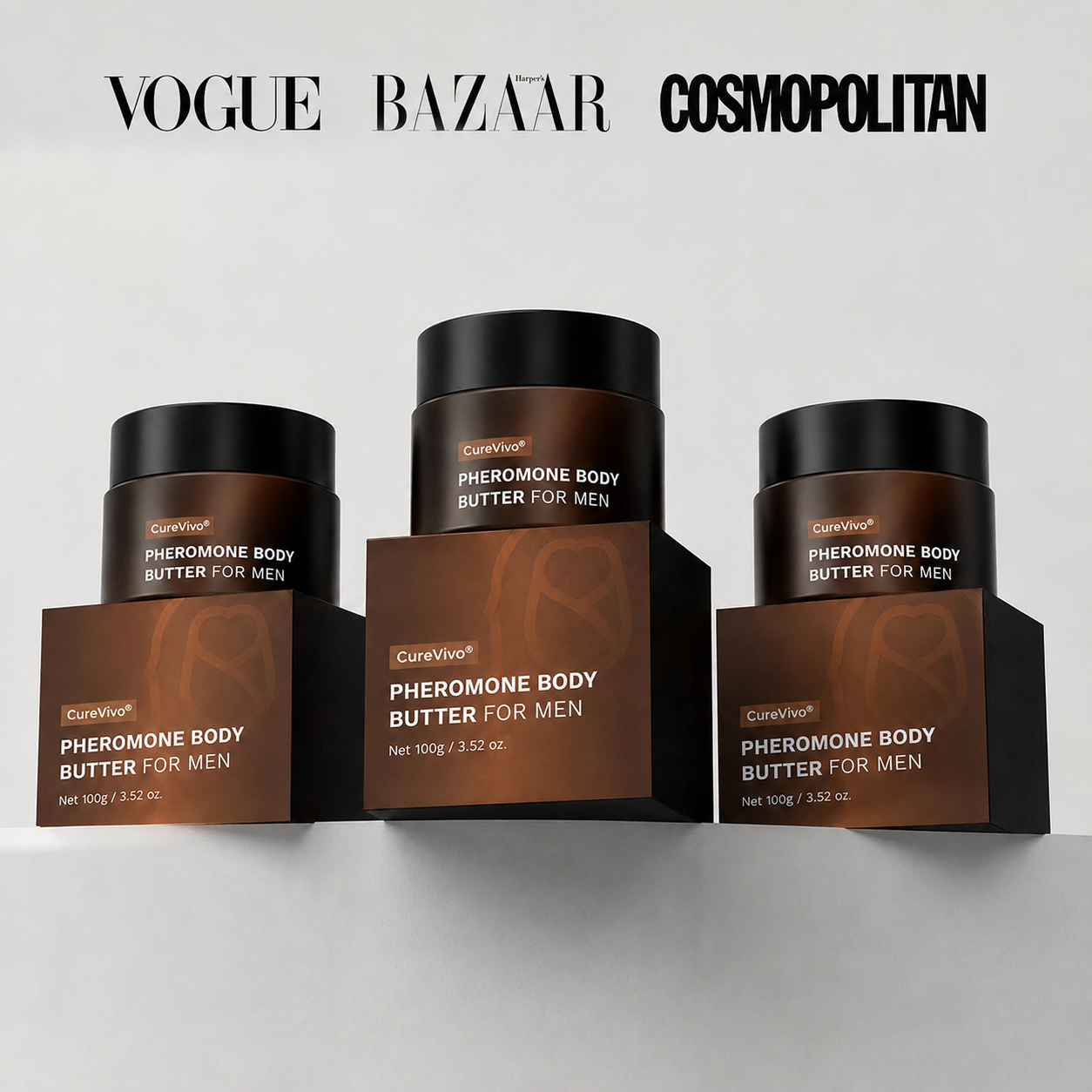 💘 2️⃣Limited-Time Offer: Save Up to 50% 🔥CureVivo®Pheromone Body Butter For Men