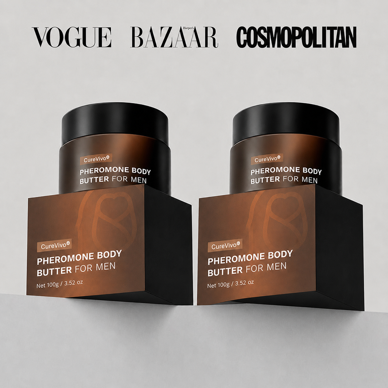 💘 2️⃣Limited-Time Offer: Save Up to 50% 🔥CureVivo®Pheromone Body Butter For Men