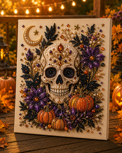 🔥 Last Day: 49% Off – SVOZK®👻✨ Halloween Bead Art DIY Kit – Turn tiny beads into cute yet spooky magic