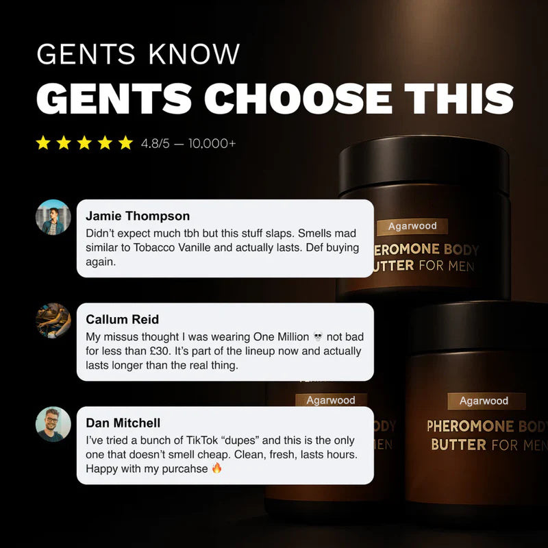 💘 2️⃣Limited-Time Offer: Save Up to 50% 🔥CureVivo®Pheromone Body Butter For Men